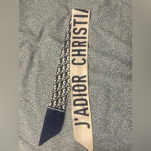 Dior Mitzah Silk Head Scarf